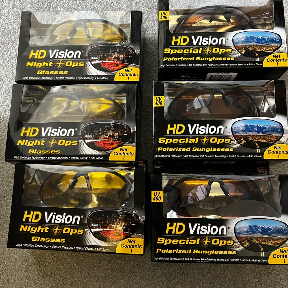 CLEARANCE NWT Unisex HD Vision Night Ops Sunglasses